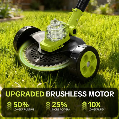 SEESE Cordless Electric Weed Wacker, Lawn Trimmer
