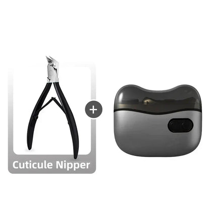 🔥Black Friday Sale!🚨 Lowest Price Ever, Don't Miss Out! 💅 2-in-1 Electric Nail Clipper & Polisher