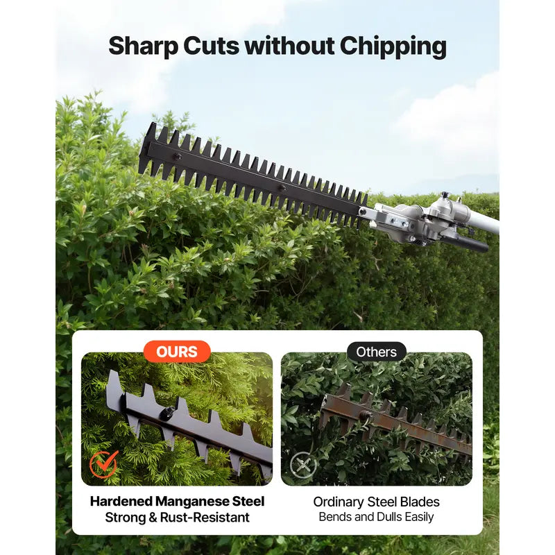 VEVOR 63CC 5-in-1 Gas Hedge Trimmer