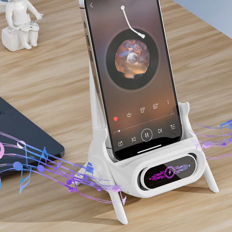 💥Limited Sale 50% OFF 📱 Multifunctional Wireless Fast Charger Phone Stand